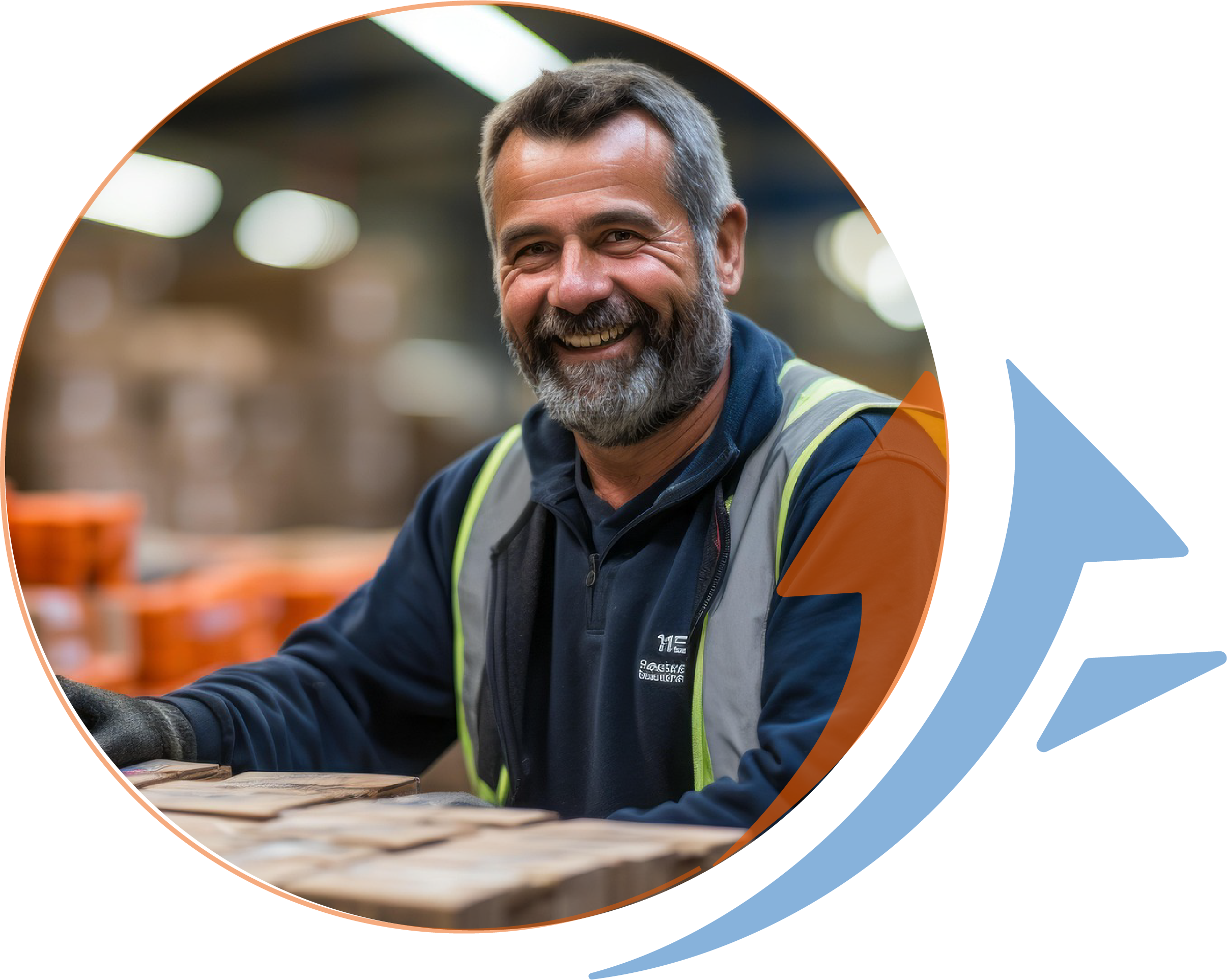 Warehouse Yard Person